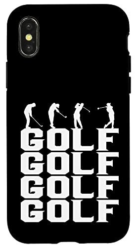 Golf Humor Golfer Golf Golf Geschenke Hülle für iPhone X/XS von Golf Lover Gifts and Golf Clothing