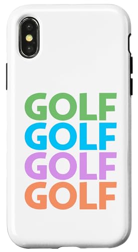 Golfliebhaber, Golfer, Golf, Humor Hülle für iPhone X/XS von Golf Lover Gifts and Golf Clothing