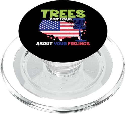 Ultimate Frisbees Tree Disc Golfkorb PopSockets PopGrip für MagSafe von Golf Lover Gifts and Golf Clothing