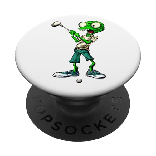 Aliens Golf PopSockets Klebender PopGrip Aliens Golf PopSockets Klebender PopGrip von Golfing Animals