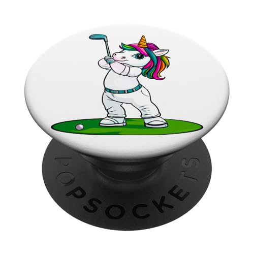 Einhörner Golfspieler / Golf Einhorn PopSockets Klebender PopGrip Einhörner Golfspieler / Golf Einhorn PopSockets Klebender PopGrip von Golfing Animals