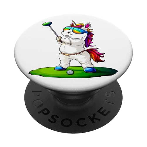 Einhörner Golfspieler / Golf Einhorn PopSockets Klebender PopGrip Einhörner Golfspieler / Golf Einhorn PopSockets Klebender PopGrip von Golfing Animals