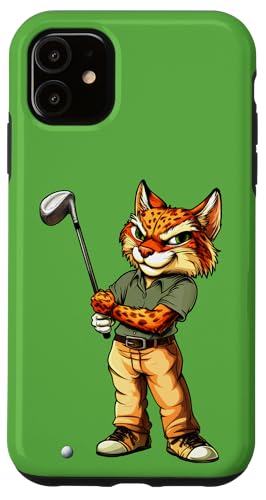 Golf Luchs Hülle für iPhone 11 Golf Luchs Hülle für iPhone 11 von Golfing Animals