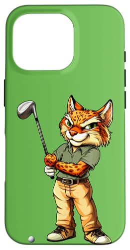 Golf Luchs Hülle für iPhone 16 Pro Golf Luchs Hülle für iPhone 16 Pro von Golfing Animals