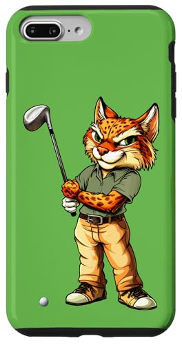 Golf Luchs Hülle für iPhone 7 Plus/8 Plus Golf Luchs Hülle für iPhone 7 Plus/8 Plus von Golfing Animals