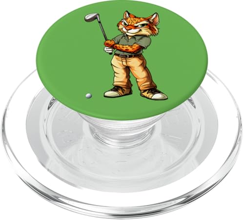 Golf Luchs PopSockets PopGrip für MagSafe Golf Luchs PopSockets PopGrip für MagSafe von Golfing Animals