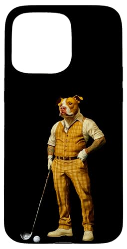 Golf Pitbulls Hülle für iPhone 15 Pro Max Golf Pitbulls Hülle für iPhone 15 Pro Max von Golfing Animals
