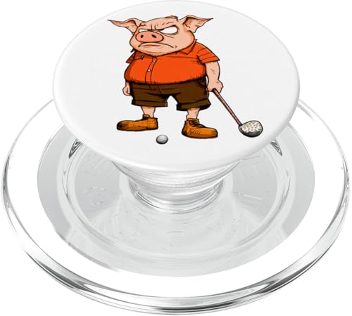 Golf Schweine PopSockets PopGrip für MagSafe Golf Schweine PopSockets PopGrip für MagSafe von Golfing Animals