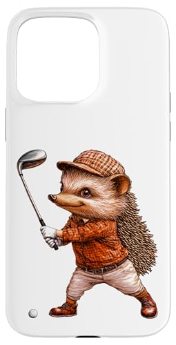 Golfspieler Igel Hülle für iPhone 15 Pro Max Golfspieler Igel Hülle für iPhone 15 Pro Max von Golfing Animals