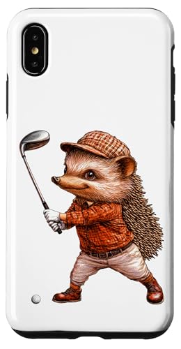 Golfspieler Igel Hülle für iPhone XS Max Golfspieler Igel Hülle für iPhone XS Max von Golfing Animals