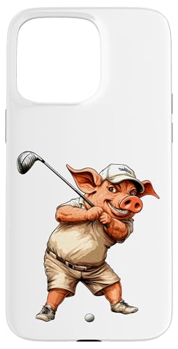 Golfspieler Schwein Hülle für iPhone 15 Pro Max Golfspieler Schwein Hülle für iPhone 15 Pro Max von Golfing Animals