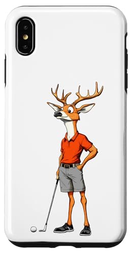 Hirsch Golf Hülle für iPhone XS Max Hirsch Golf Hülle für iPhone XS Max von Golfing Animals