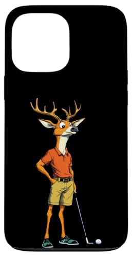 Hirsch Golfspieler Hülle für iPhone 13 Pro Max Hirsch Golfspieler Hülle für iPhone 13 Pro Max von Golfing Animals