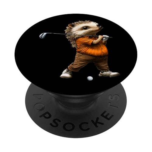 Igel Golf PopSockets Klebender PopGrip Igel Golf PopSockets Klebender PopGrip von Golfing Animals
