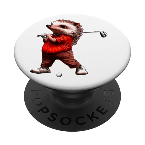 Igel Golf PopSockets Klebender PopGrip Igel Golf PopSockets Klebender PopGrip von Golfing Animals