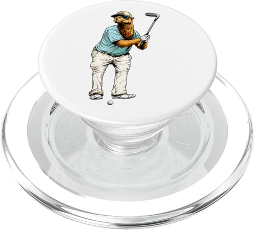 Kamele Golf / Golfer Kamel PopSockets PopGrip für MagSafe Kamele Golf / Golfer Kamel PopSockets PopGrip für MagSafe von Golfing Animals
