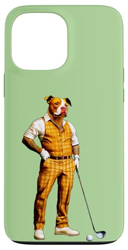 Pitbull Golf Hülle für iPhone 13 Pro Max Pitbull Golf Hülle für iPhone 13 Pro Max von Golfing Animals