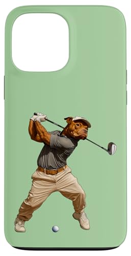 Pitbull Golfspieler Hülle für iPhone 13 Pro Max Pitbull Golfspieler Hülle für iPhone 13 Pro Max von Golfing Animals