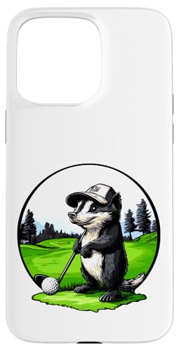 Stinktier Golfspieler Hülle für iPhone 15 Pro Max Stinktier Golfspieler Hülle für iPhone 15 Pro Max von Golfing Animals