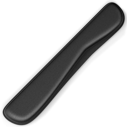 Ergonomisches Tastaturpad - Handgelenkauflage für Tastatur Rutschfest - Ergonomische Handballenauflage mit Gelkissen, Memory Foam zur Entlastung des Handgelenks für Computer, PC, Laptop, Gaming, GOMIN von Gomin