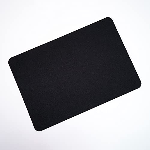 Gomin Mauspad – 32 x 22 cm Gaming Mousepad – rutschfest und Wasserdicht – Nahtlose Kanten Mouse Pad verbessert Geschwindigkeit und Präzision, Mausmatte für PC, Büro, Laptop, Computer – Schwarz von Gomin