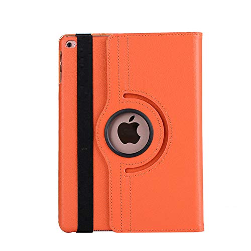 Schutzhülle für Apple iPad 9,7 / iPad der 6. Generation 2018 / A1822 / A1893 (um 360 Grad drehbar, Standfunktion, inkl. Stylus-Eingabestift und Displayschutzfolie) orange Orange von Gomis