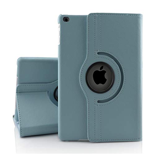 Schutzhülle für iPad 2 3 4 Leder drehbar Cover für iPad 4 3 2 Tablet Schutzhülle A1560 A1459 A1458 A1416 A1430 A1403 A1396 blau hellblau von Gomis