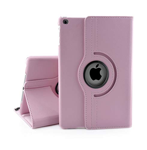 Schutzhülle für iPad 2 3 4 Leder drehbar Cover für iPad 4 3 2 Tablet Schutzhülle A1560 A1459 A1458 A1416 A1430 A1403 A1396 rosa Rose von Gomis