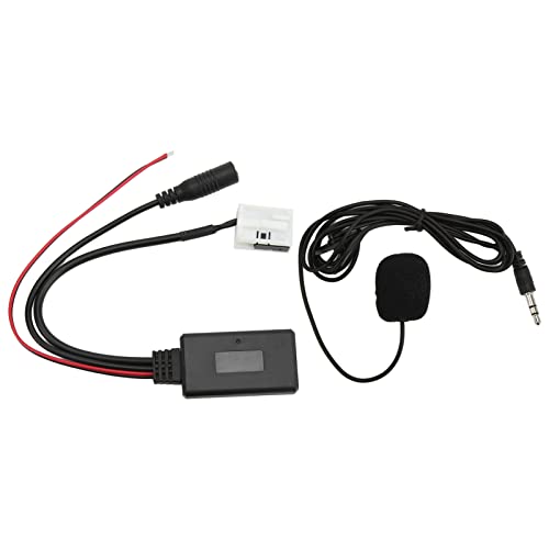 Aux in Kabel Hochwertige ABS -Material Wireless Audioadapter Austausch für RCD310 RCD510 RNS510 Auto Stereo Aux Adapter (Mit Mikrofon) von Gonetre