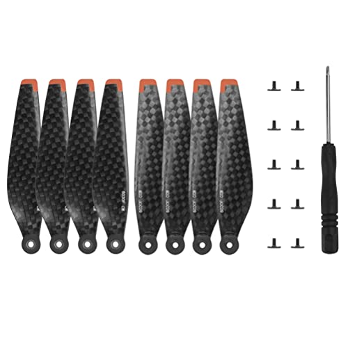 Drohnen -Propeller Kohlefaser Niedrige Rauschpropellerblätter Hoher Leistung Langlebig Kompatibel für Mini 3 Pro Drohnenzubehör Leicht (B) von Gonetre
