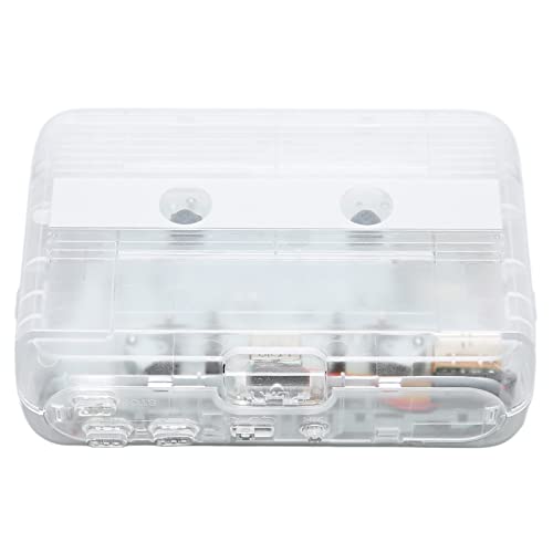 Kassette Player mit Kopfhörer Automatischer Reverse -Funktion Stereo -Kassetten -Player Tragbarer Drahtloser Kassette Player für Musikliebhaber ABS -Material (Weiß) von Gonetre