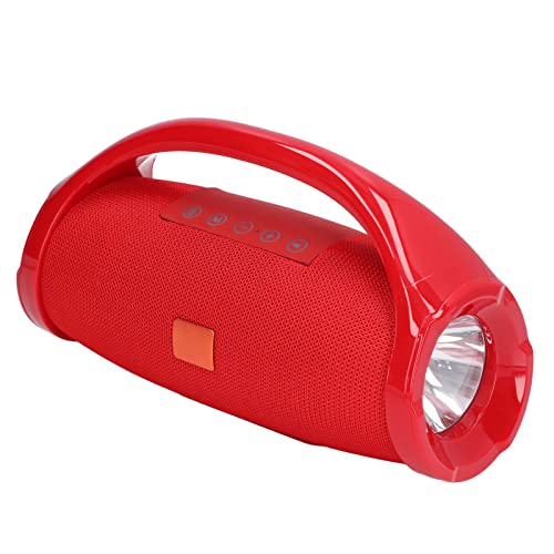 LED -Lautsprecher Wireless Lautsprecher Taschenlampe Lautsprecher Tragbare Speicherkarte FM -Empfangslinie in Schalleingabe für Outdoor -Aktivitäten Rot Farbe 237 X 95 X 131 Mm LED -Lautsprecher Wireless Lautsprecher Taschenlampe Lautsprecher Tragbare Speicherkarte FM -Empfangslinie in Schalleingabe für Outdoor -Aktivitäten Rot Farbe 237 X 95 X 131 Mm von Gonetre