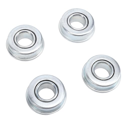 Rasenmäherlager, Hochwertiger Hochleistungsstahl, 12,7 Mm X 28,6 Mm, Universalgröße, Ersatzsatz, 4-teilig, für Rasenmäher und Gartengeräte Rasenmäherlager, Hochwertiger Hochleistungsstahl, 12,7 Mm X 28,6 Mm, Universalgröße, Ersatzsatz, 4-teilig, für Rasenmäher und Gartengeräte von Gonetre