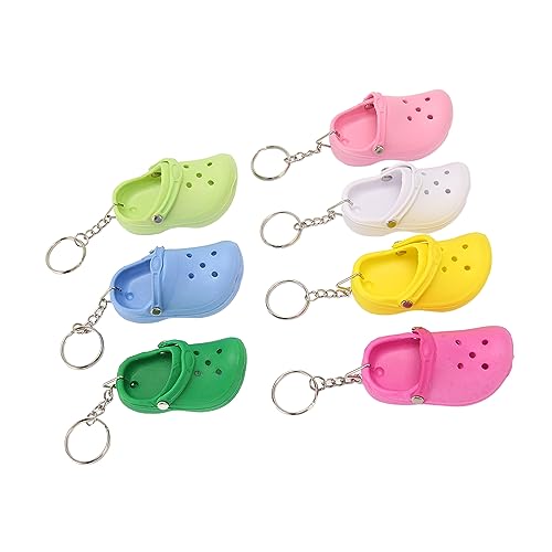 Silikon -Slipper -Schlüsselketten Süße Weiche Loch Sandalen Schlüssel Ring Schlüsselanhänger Anhänger Dekoration für Rucksäcke Autos Hellblau Hellgrün Rosa Pfirsich Gelbgras Silikon -Slipper -Schlüsselketten Süße Weiche Loch Sandalen Schlüssel Ring Schlüsselanhänger Anhänger Dekoration für Rucksäcke Autos Hellblau Hellgrün Rosa Pfirsich Gelbgras von Gonetre