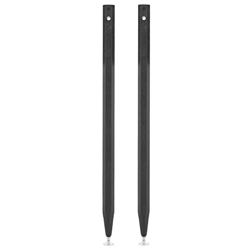 Stylus Pens 2 Stück Disc Stylus Touch Kapazitive Bildschirmstifte für Alle Mobiltelefone und Tablets Schwarz von Gonetre