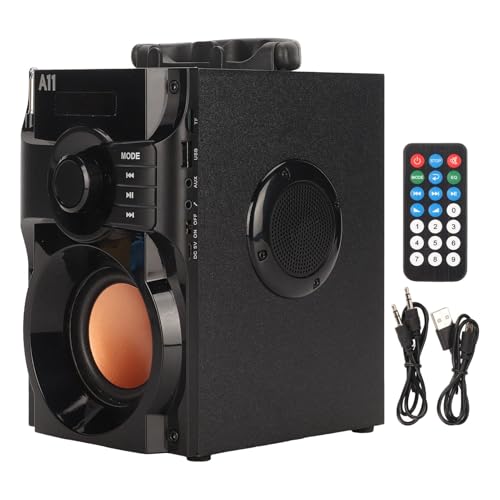 Subwoofer -Lautsprecher Tragbarer -Lautsprecher mit Stereoklang und Reichhaltigem Bass für Outdoor -Partys und Reisebs -Material 25W Leistung Subwoofer -Lautsprecher Tragbarer -Lautsprecher mit Stereoklang und Reichhaltigem Bass für Outdoor -Partys und Reisebs -Material 25W Leistung von Gonetre