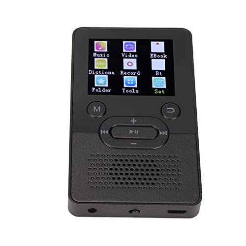 T9 MP4 Player 1,8 -Zoll -Farbbildschirm Lustloser Sound MP3 -Player mit 4.2 Unterstützt Speicherkartenerweiterung Multifunktionales Gerät für Musikliebhaber und Schüler ABS (8GB) von Gonetre