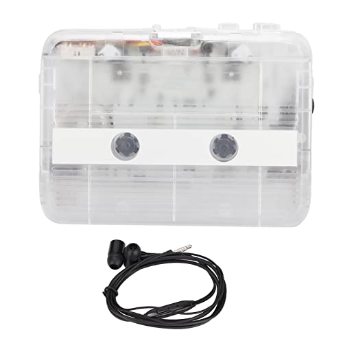 Tragbarer Kassettenspieler 5.0 FM Radio Transparent Multifunktionsklebeband für Start- und Auto -Nutzungs -ABS -Kompakt -Design Tragbarer Kassettenspieler 5.0 FM Radio Transparent Multifunktionsklebeband für Start- und Auto -Nutzungs -ABS -Kompakt -Design von Gonetre