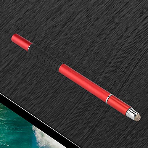 Tuch-Stylus Touchscreen-Stift-Handy-Stift-Tablet-Stylus 3 in 1 Tuch Tipdiscball-Stift mit Hohem Touchscreen-Kapazitiver Stylus für Handy-Tablet (Rot) von Gonetre
