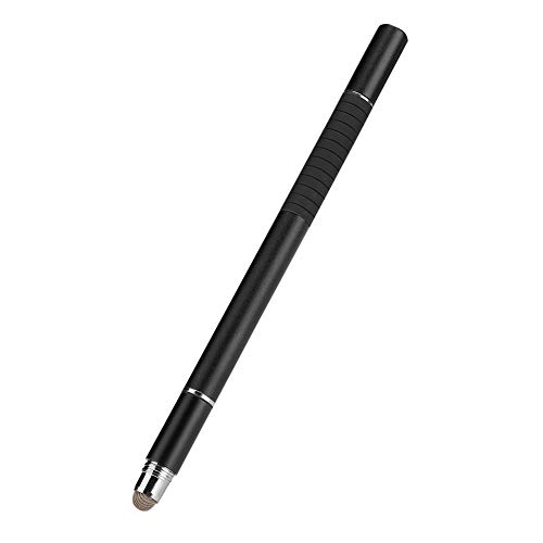 Tuch-Stylus Touchscreen-Stift-Handy-Stift-Tablet-Stylus 3 in 1 Tuch Tipdiscball-Stift mit Hohem Touchscreen-Kapazitiver Stylus für Handy-Tablet (Schwarz) von Gonetre