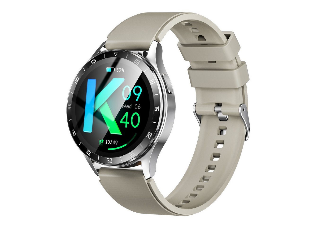 Gontence 1,39-Zoll Herzfrequenz Schlaf Monitor IP67 wasserdichte Smartwatch Smartwatch von Gontence