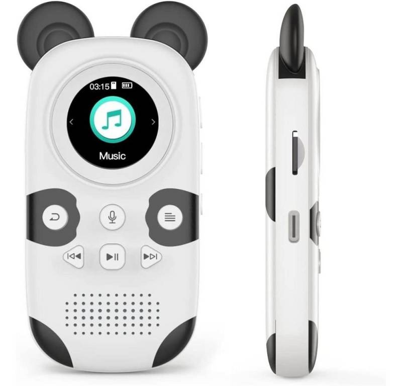 Gontence MP3-Player mit Lautsprecher für Kinder Cute Panda TFT-Bildschirm Radio Radio von Gontence