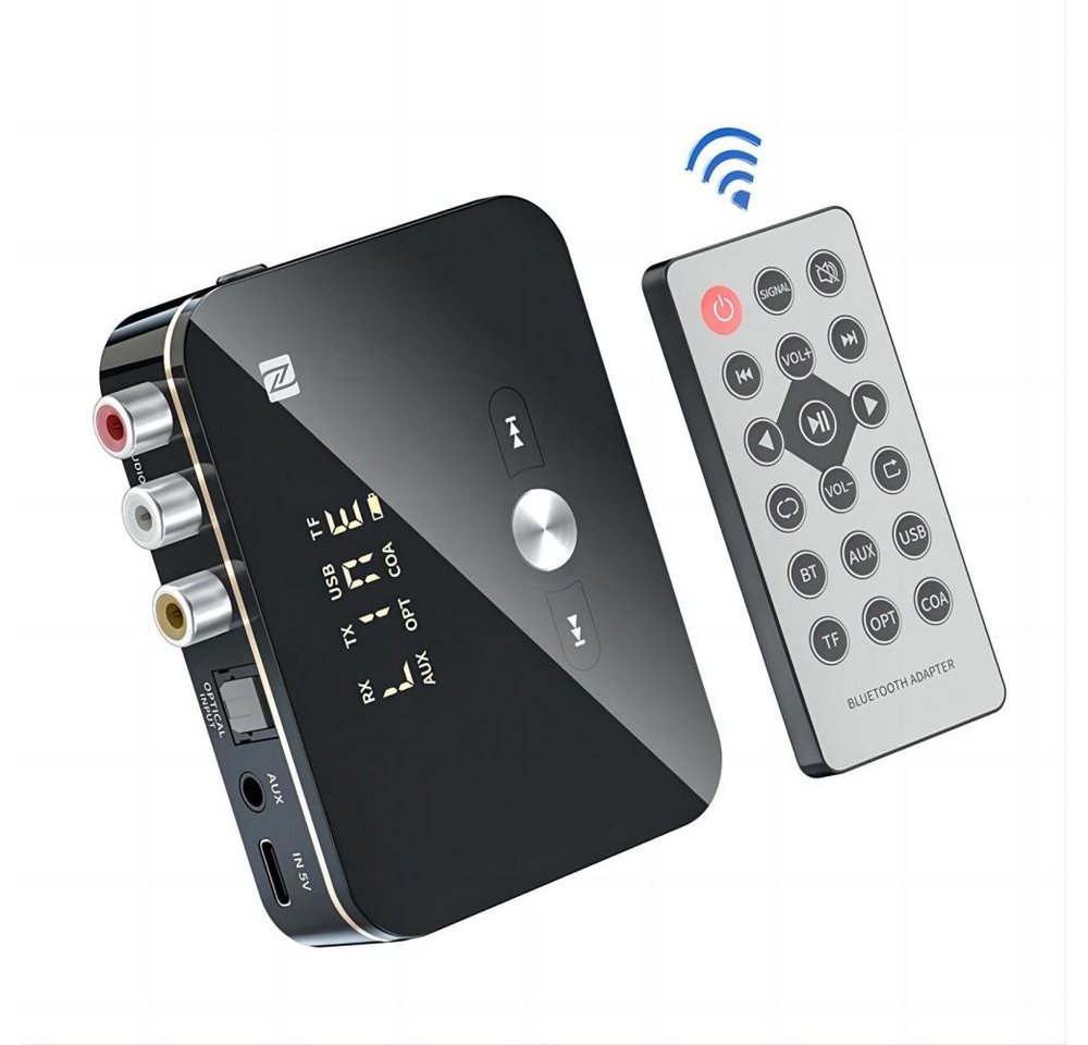 Gontence NFC 2 in 1 Bluetooth Transmitter Empfänger 5.0 Bluetooth Audio Adapter PC-Lautsprecher von Gontence