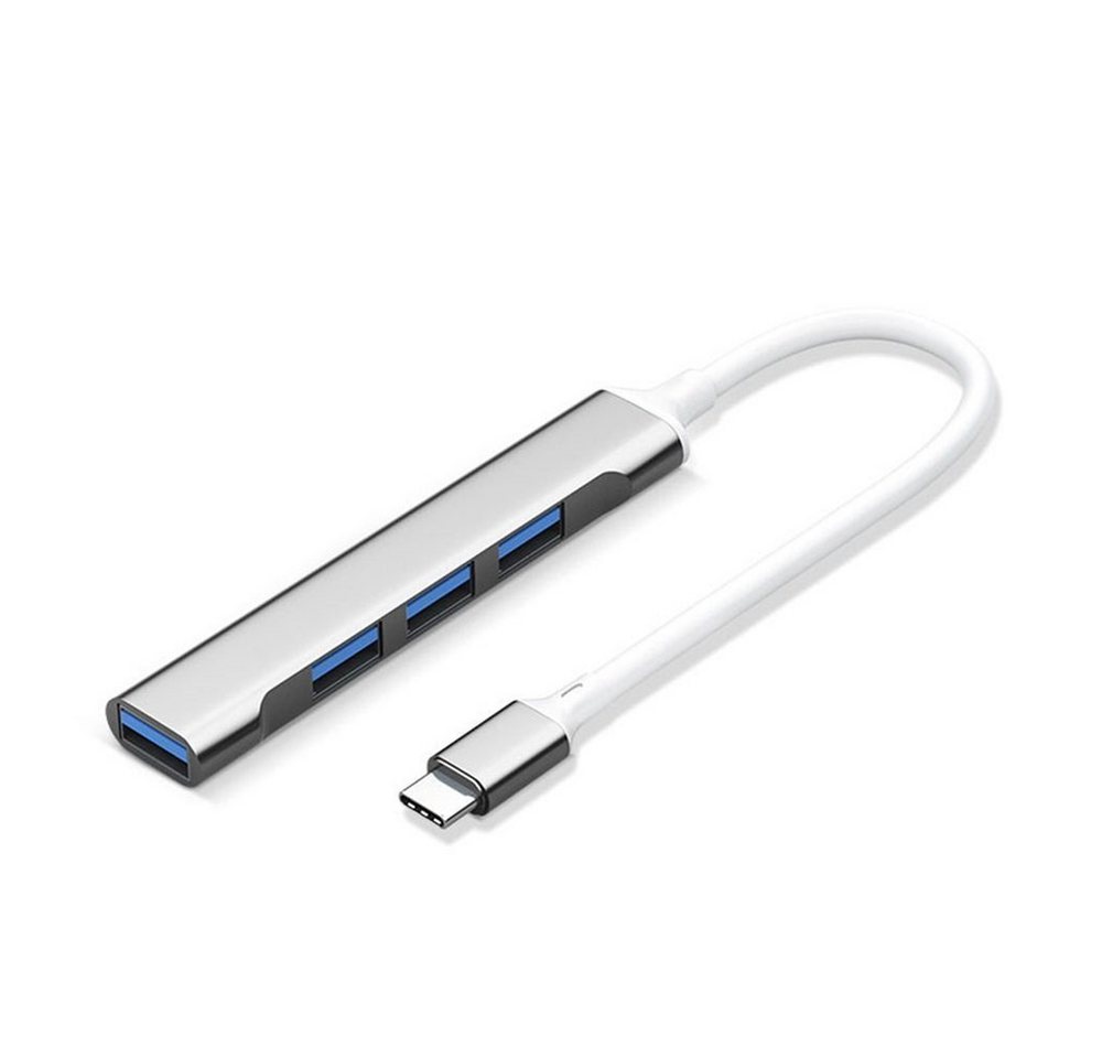 Gontence USB C Hub 4-in-1 Dock USB C Adapter für Notebook-Adapter von Gontence