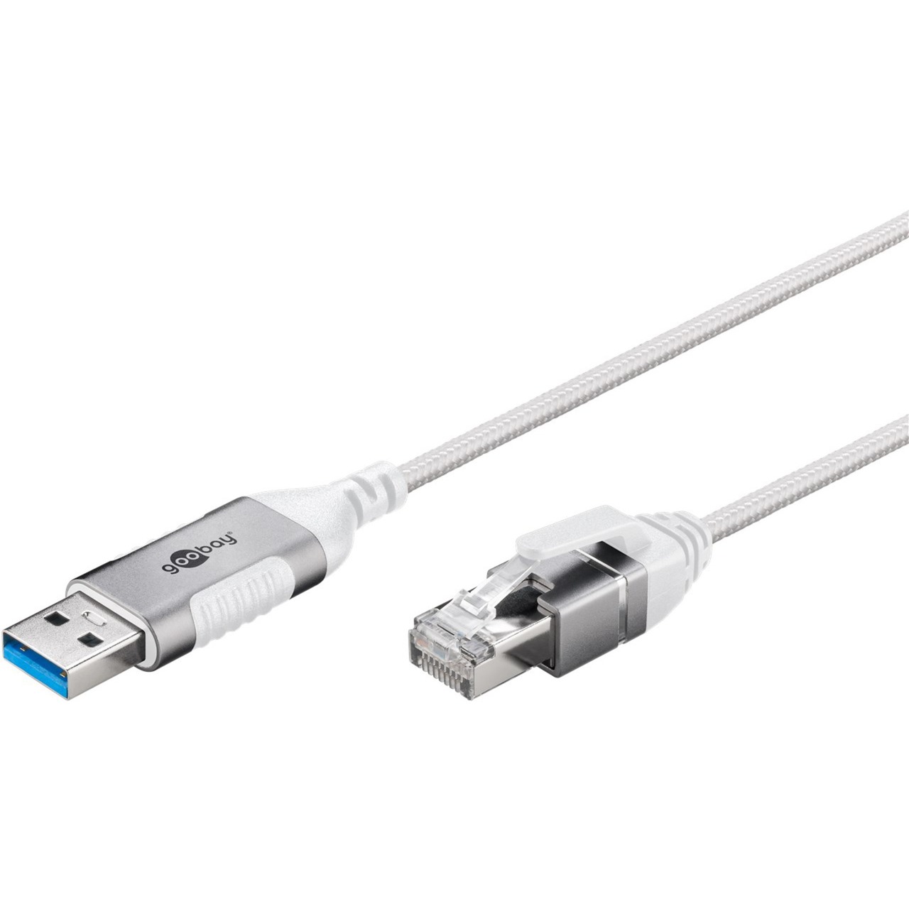 Ethernet-Adapterkabel USB-A 3.2 Gen1 > RJ-45, Slim Ethernet-Adapterkabel USB-A 3.2 Gen1 > RJ-45, Slim von Goobay