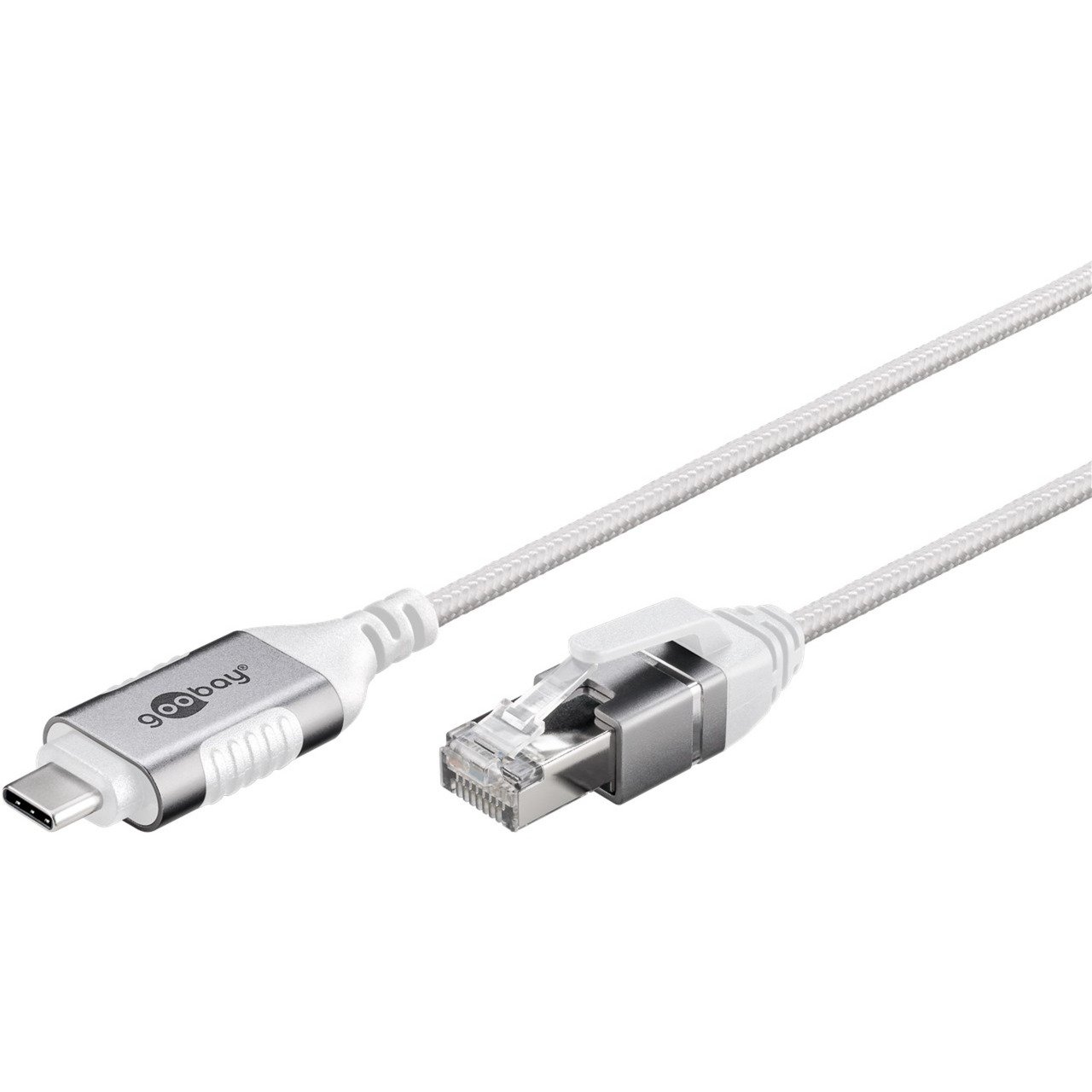Ethernet-Adapterkabel USB-C 3.2 Gen2 > RJ-45, Slim Ethernet-Adapterkabel USB-C 3.2 Gen2 > RJ-45, Slim von Goobay