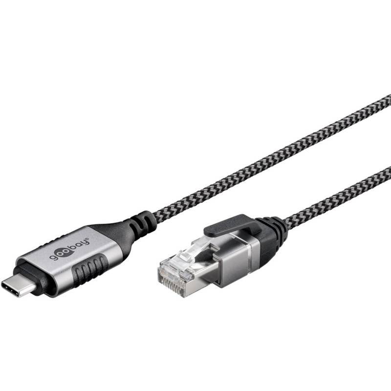 Ethernet-Adapterkabel USB-C 3.2 Gen2 > RJ-45, Slim von Goobay