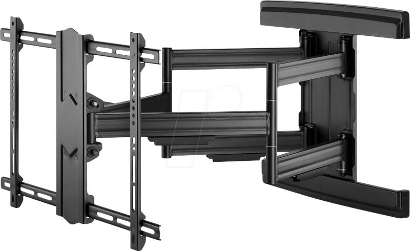 GOOBAY 49935 - TV Wandhalterung, neigbar, schwenkbar, 37''- 70'', schwarz von Goobay