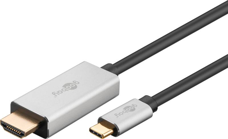 GOOBAY 60175 - Adapterkabel USB C  > HDMI, 8K@30Hz, 3,0 m von Goobay