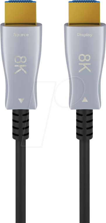 GOOBAY 61654 - Aktiv Optisches HDMI Kabel (AOC), 8K 60Hz, 70m von Goobay